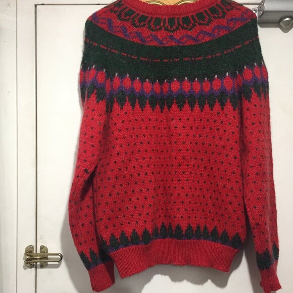 VINTAGE WOOLRICH KNIT WOOL BLEND SWEATERS SIZE L - Picture 10 of 11